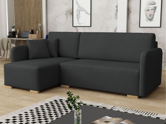 Amelus Sovesofa Med 4 Seters Divan   Grå