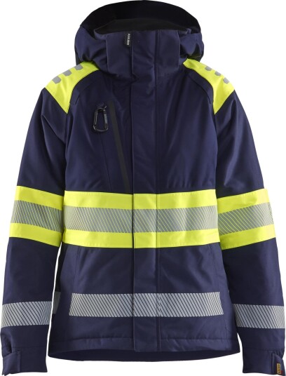 Blåkläder Vinterjakke 4470 Varsel, Marineblå/Gul XS