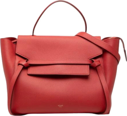 Celine Vintage Dame Rød