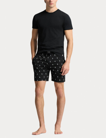 Polo Ralph Lauren Slim Crewneck 3-Pack - Black - XXL Polo Ralph Lauren Slim Crewneck 3-Pack - Black - XXL