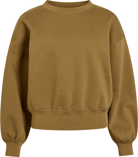 ROUGE EDIT Rouyona L/S O Neck Sweat   Khaki green   S