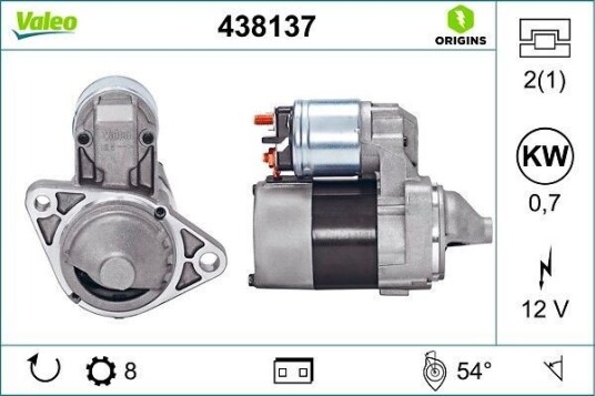 VALEO 438137 Starter VALEO 438137 Starter