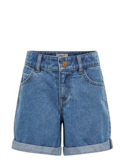 Kids Only Kogvega Reg Mom Shorts Dnm Bjbox Noos   Blue   152
