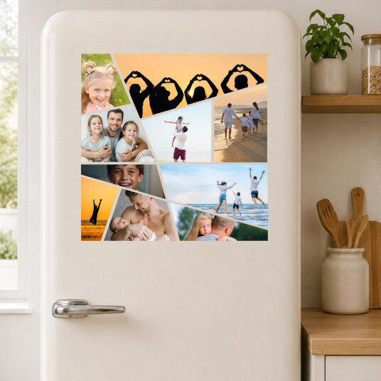 Veggklistremerke   Moderne Fotokollasj