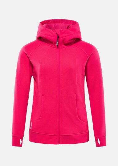 Huski Wear W Mountain Hoody Azalea Pink Xs Hoodies