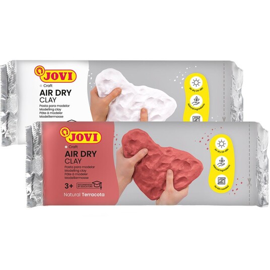 JOVI Modelleringsler 1 kg Terracotta