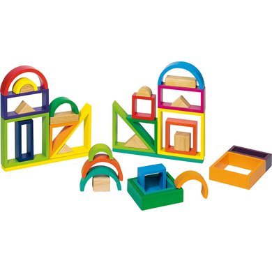 goki Regnbuens byggeklosser goki Regnbuens byggeklosser