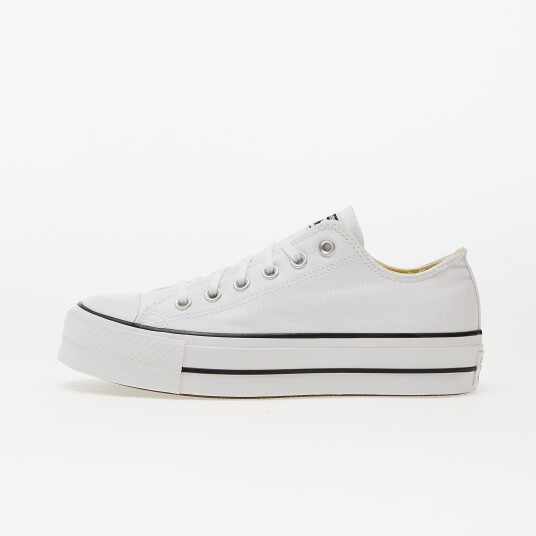 Converse Ctas Lift Ox White/Black/White - White - 36