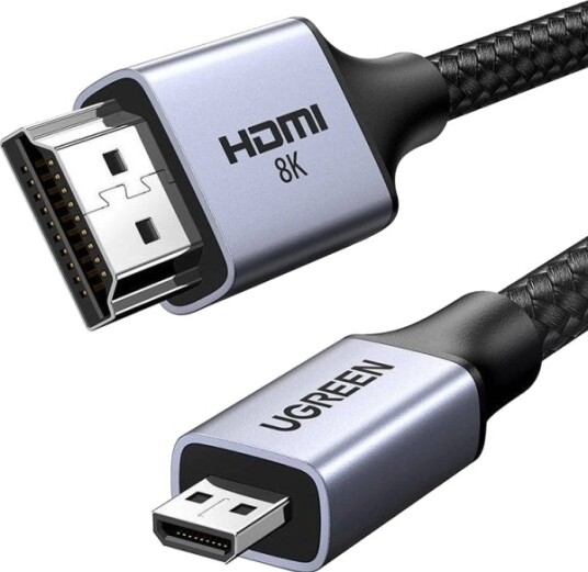 Ugreen Hdmi Micro Til Hdmi Kabel 1 M Sort 15516