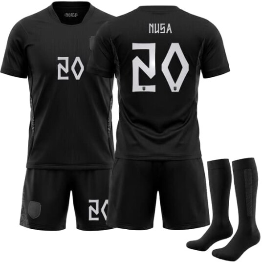26 NO Bortefotballdrakt Nr. 20 Nusa