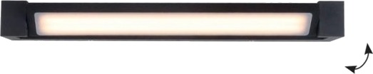 Vegglampe Trio Lamp Wall Valse 13W 3K Black