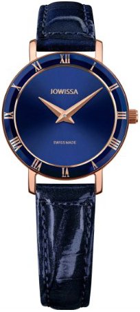 Jowissa Dameklokke J2.313.S Roma Blå/Lær Ø30.5 mm Jowissa Dameklokke J2.313.S Roma Blå/Lær Ø30.5 mm