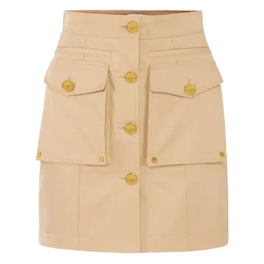 Elisabetta Franchi Dame Skjørt Brun S,