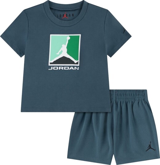 Jordan Shorts Sett Mesh Ash Green Jordan 24 md Shorts Grønn