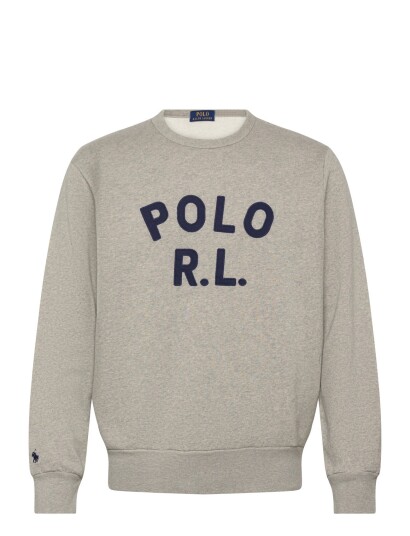 Polo Ralph Lauren Seasonal Fleece Knt Sweatshirt Grey M Polo Ralph Lauren Seasonal Fleece Knt Sweatshirt Grey M