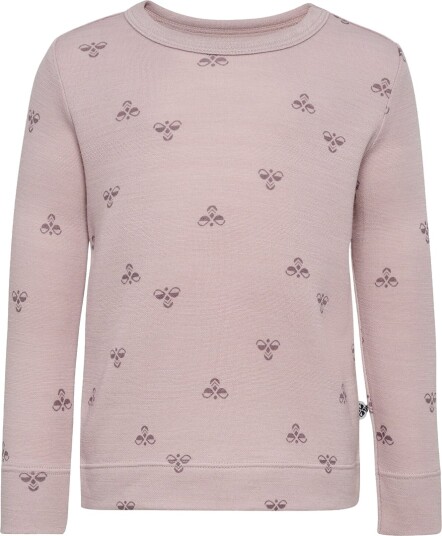 Hummel Genser Ull/Viskose HmlMini Cloud Grå Hummel 3 år (98) Genser Rosa
