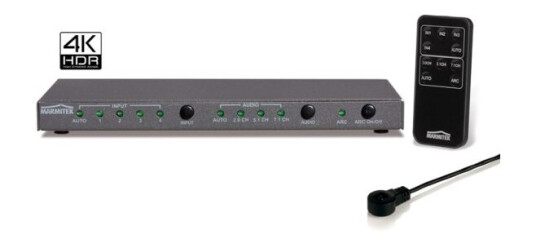 Marmitek Connect 621 Uhd 2.0, Hdmi, 2.0B, Sort, 60 Hz, 480I,1080P,2160P, 18 Gbit/S