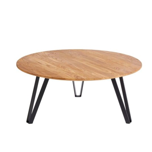 Muubs Space Sofabord Eik Natur Ø90 cm