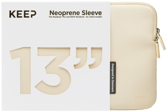 KEEP 13,6" Neopren MacBook etui (Moonlight)