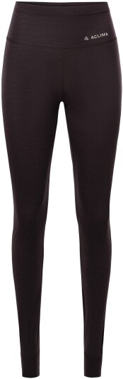 Aclima Lightwool Longs W'schocolate plum L