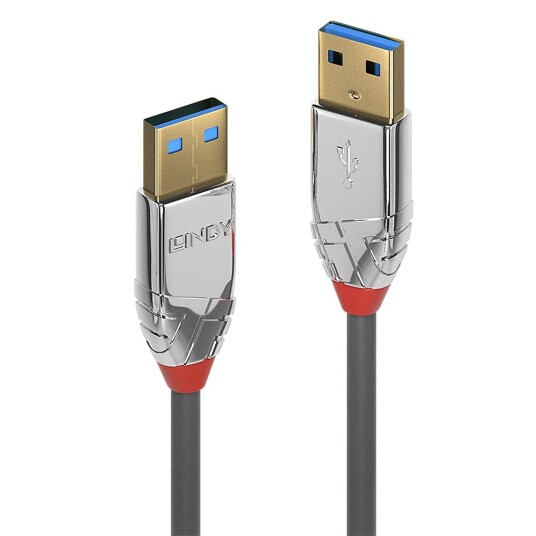 LINDY 2m  USB 3.0 Type A Cable Cromo Line Factory Sealed