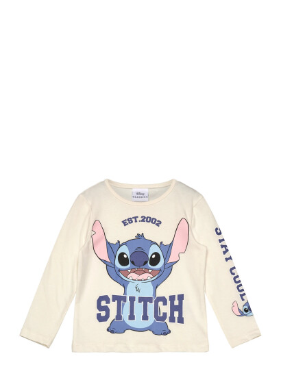 Lilo & Stitch Tshirt - Cream - 104 Lilo & Stitch Tshirt - Cream - 104