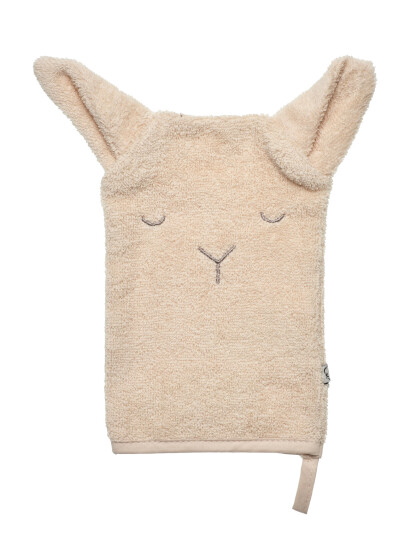 Pippi Organic Wash Cloth Beige 14x21cm