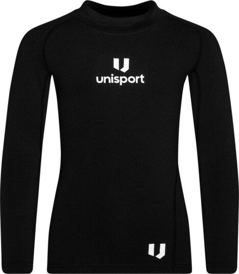 Unisport Warm Turtleneck Baselayer - Svart Barn, størrelse 164 cm