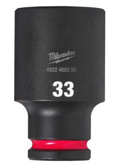 Milwaukee 1/2" Dyp Kraftpipe 33 mm for Håndverktøy
