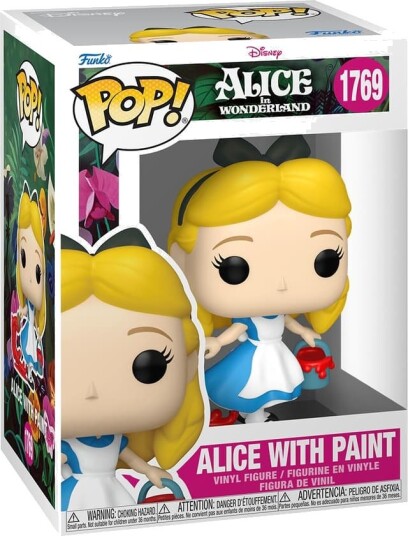 Funko POP! Disney Alice in Wonderland: Alice with Paint figur