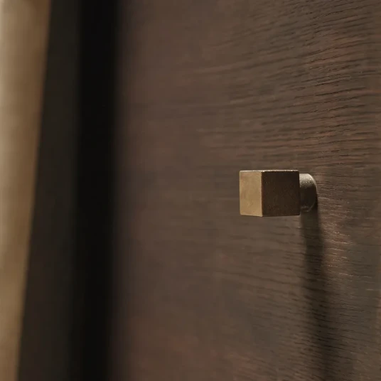 Ferm Living Square Hook Small Casted Brass Ferm Living Square Hook Small Casted Brass