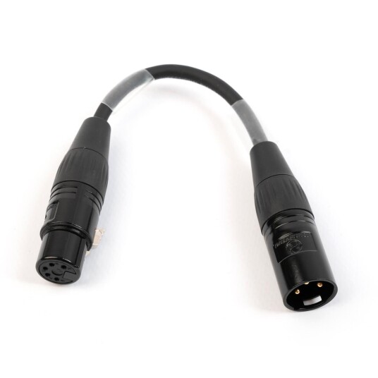 Kagu Dmx-Overgang 3pin Han/5pin Hun 20cm. Krymp For Merking