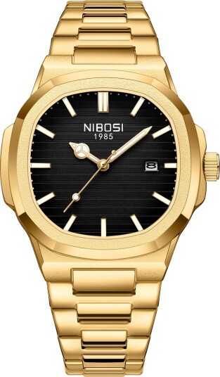 Nibosi Astronaut Gold Black