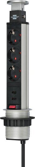 Brennenstuhl Tower Power Usb-charger Desktop Extension Socket