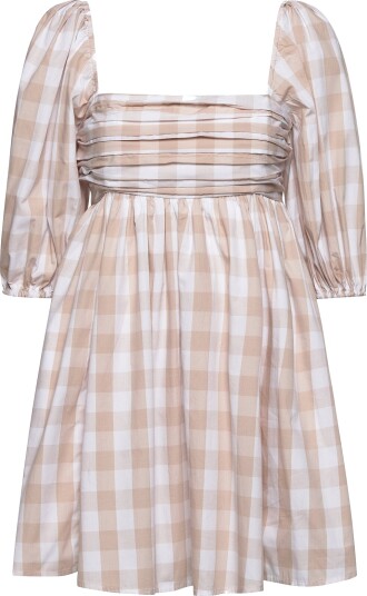 Abercrombie & Fitch Anf Womens Dresses Beige XS