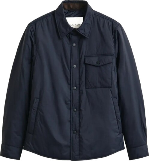 Gant Ultra Light Padded Overshirt Navy M