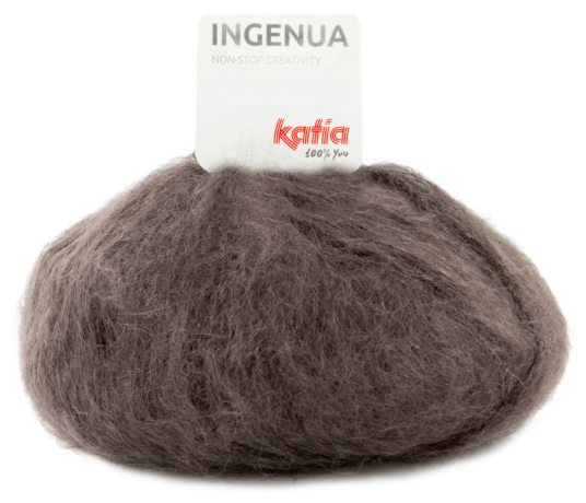 Katia  Katia Garn Ingenua Mørk Brun 81 50g