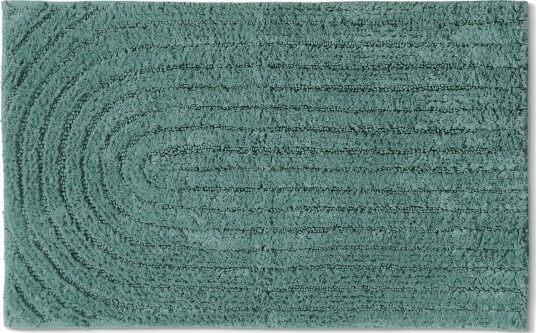 Baderomsmatte Evena mørk grønn Størrelse: 70 x 120 cm Baderomsmatte Evena mørk grønn Størrelse: 70 x 120 cm