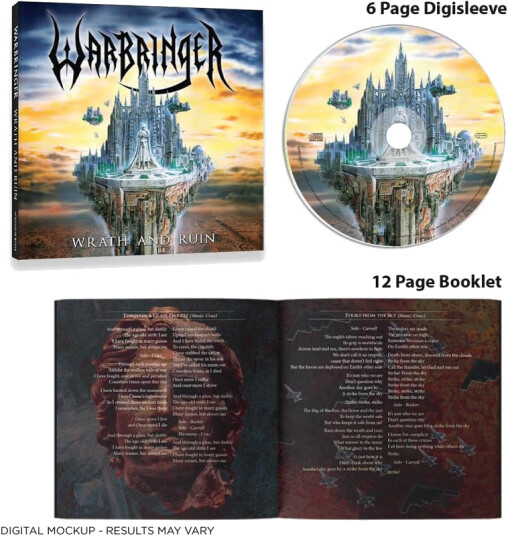 Warbringer Wrath And Ruin CD