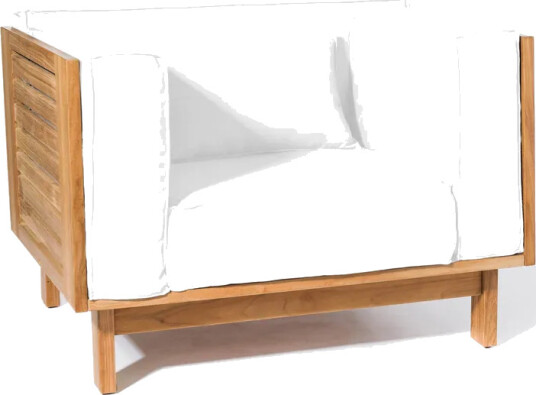 Skargaarden Skanör fåtölj Teak 105 x 90 cm Brun