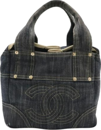 Chanel Vintage Dame Blå Chanel Vintage Dame Blå