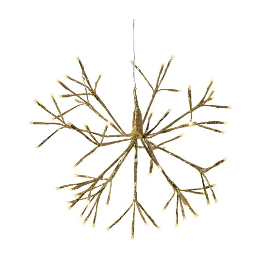 Star Trading Utendørs Dekor Firework 40 cm Gull 1542181-01-0 1650008-01-0