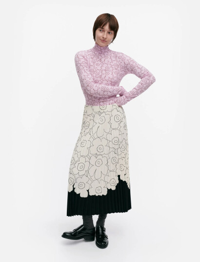 Marimekko Solmia Piirto Unikko - Pink - XS