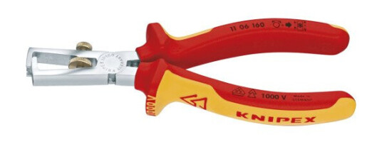 Knipex 160mm Avisoleringstang med 1000V Beskyttelsesisolasjon