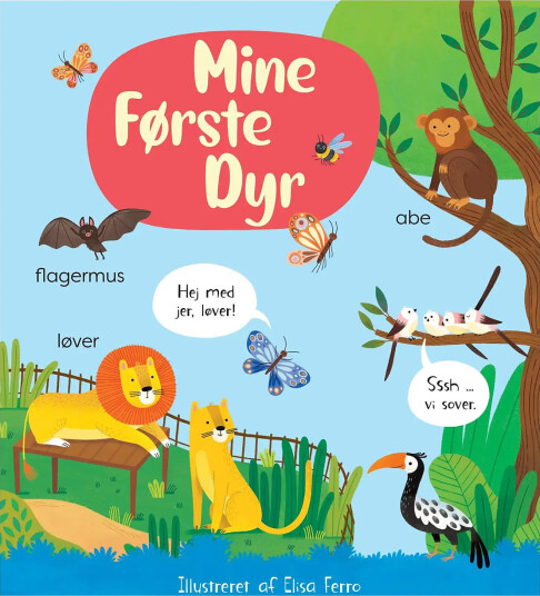 GLOBE Mine Første Dyr Multi/patterned DANISH