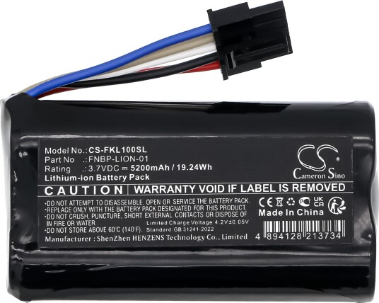 Batteri Til Fluke LIQ-100 Etc