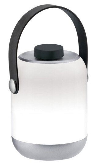 Clutch bordlampe oppladbar via USB 3000 Kelvin IP44 - Dimbar - Grå