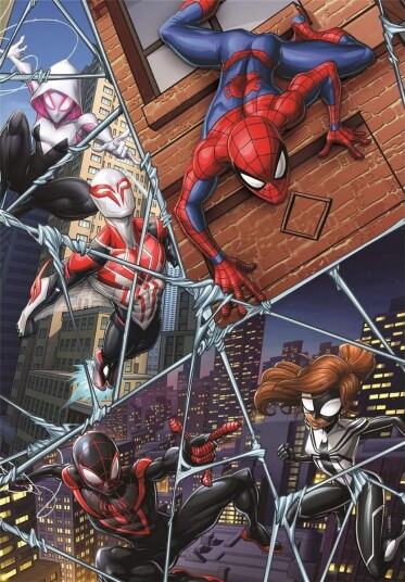 Clementoni 104 Stk Puslespill Spider man