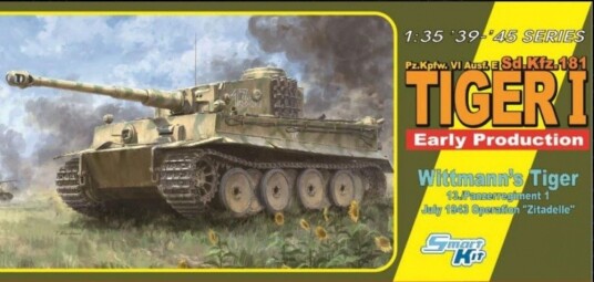 Dragon 1/35 Tiger I Operation Zitadelle July 1943 - Michael Wittman