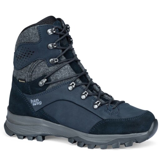 Hanwag Women's Banks Winter Lady Gore-tex Navy/Asphalt 39.5, Navy/Asphalt Hanwag Women's Banks Winter Lady Gore-tex Navy/Asphalt 39.5, Navy/Asphalt